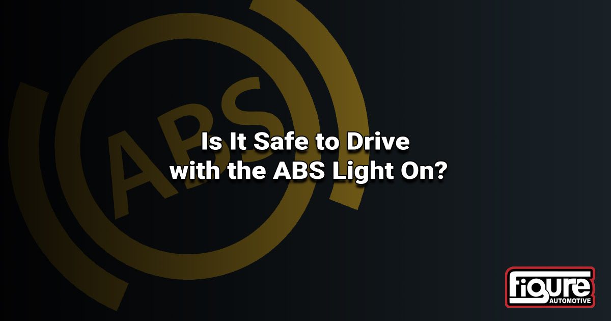 Dashboard ABS warning light illuminated in a Huntsville driver’s car